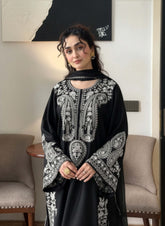 3 Piece - Unstitched Embroidered Lawn Fabric MR-2740 B