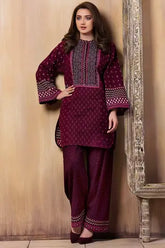 2 Piece - Unstitched Fully Embroided Suit KS-765