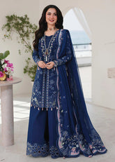 3 Piece - Unstitched Embroidered Lawn Fabric QL-2815