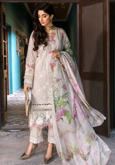 3 Piece - Unstitched Lawn Chicken Kari Embroidery Suit EL-12