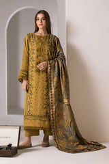 SN-59L 3 Piece Embroidered Lawn Dress with Printed Poly Lawn Dupatta