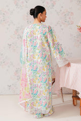 3 Piece - Unstitched Chicken Kari Digital Printed Lawn Fabric AF-70