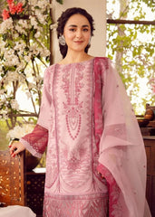RA 46-3 Piece - Unstitched Fully Embroidered Lawn Fabric