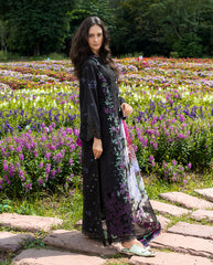 3 Piece - Unstitched Luxury Embroidered Lawn Fabric MS-2745