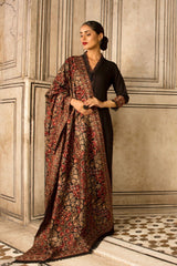 3 Piece - Unstitched Heavy Embroided Dhanak Suit BR-865