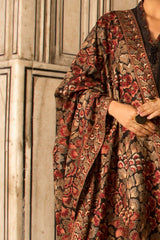 3 Piece - Unstitched Heavy Embroided Dhanak Suit BR-865