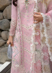 3 Pc Embroidered Lawn Shirt with Embroidered Polly Lawn Dupatta CM-2600