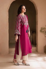 3 Piece Unstitched Heavy Embroidered Lawn Suit ( Full Embroidered Chiffon Dupatta ) BT-2835 P