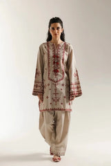 2 Piece Unstitched Heavy Embroidered Lawn Suit ET-2820