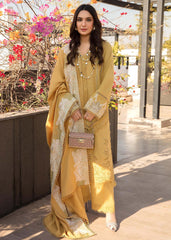 3 Piece - Unstitched Fully Embroided Lawn Fabric SS-1220