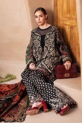 3 Piece - Unstitched Digital Printed Lawn Fabric MB-478