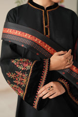 3 Piece - Unstitched Fully Embroidered Dhanak Fabric BQ-145