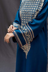 2 Piece - Unstitched Fully Embroidered Dhanak Fabric BT-69