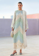 3 Piece - Lawn - Unstitched Chicken Kari Embroidered Suit MB-2805 B