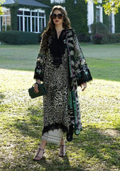 3 Piece - Unstitched Printed Lawn Fabric EL-204