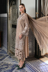 3 Piece - Unstitched Fully Embroidered Lawn Fabric QL-2665