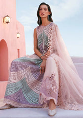3 Piece - Lawn - Unstitched Chicken Kari Embroidered Suit MB-2805 A