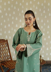 MB 54-Dhanak 2 Piece Unstitched Heavy Embroidered Suit