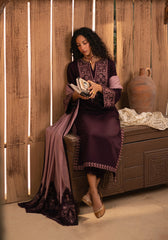 3 Piece - Unstitched Embroidered Dhanak Fabric RP-605