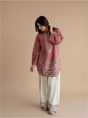 MB 50-Dhanak 2 Piece Unstitched Heavy Embroidered Suit