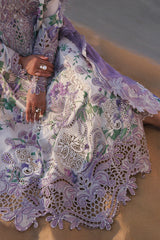 UNSTITCHED - 3 Piece Digital Printed and Embroidered Lawn Fabric CS-232
