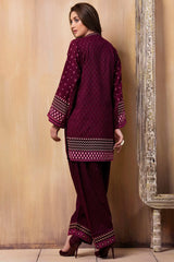 2 Piece - Unstitched Fully Embroided Suit KS-765