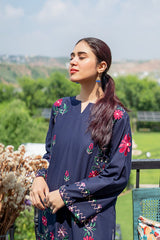 2 Piece - Unstitched Embroidered Lawn Fabric MB-70