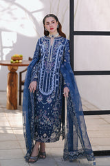 3 Piece - Unstitched Chicken Kari Embroidered Suit SP-2545