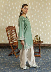 MB 54-Dhanak 2 Piece Unstitched Heavy Embroidered Suit