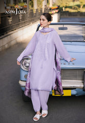 3 Piece - Unstitched Embroidered Lawn Fabric ZS-2625