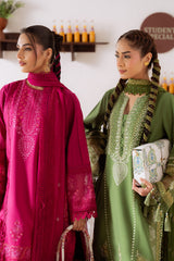 3 Piece - Unstitched Digital Printed Lawn Fabric CO-514 B