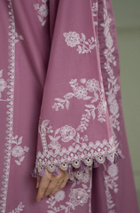 3 Piece - Unstitched Fully Embroidered Dhanak Fabric CS-900