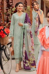 Lawn - Unstitched 3 Pc Chicken kari Embroidered Suit MS-42