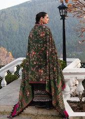 3 Piece - Unstitched Fully Embroidered Dhanak Fabric MB-520