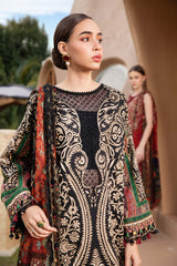 3 Piece - Unstitched Digital Printed Lawn Fabric MB-478