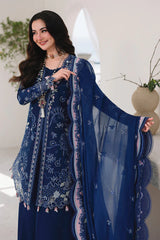 3 Piece - Unstitched Embroidered Lawn Fabric QL-2815