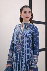 3 Piece - Unstitched Chicken Kari Embroidered Suit SP-2545
