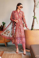 3 Piece - Unstitched Digital Printed Lawn Fabric MB-470