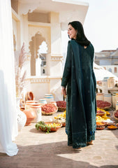 3 Piece - Unstitched Fully Embroidered Lawn Fabric MB-935